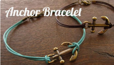 Image for event: Mary's Craft Corner: Anchor Hope Bracelet