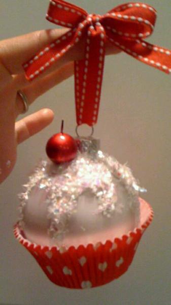 Image for event: Mary's Craft Corner: Cupcake Ornament